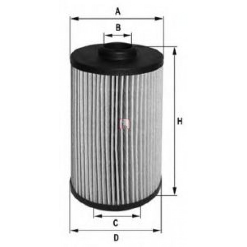 S 5038 PE SOFIMA Фільтр оливи